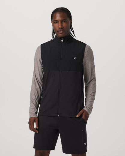 Sunday Element Vest Men's Black Vest - Vuori