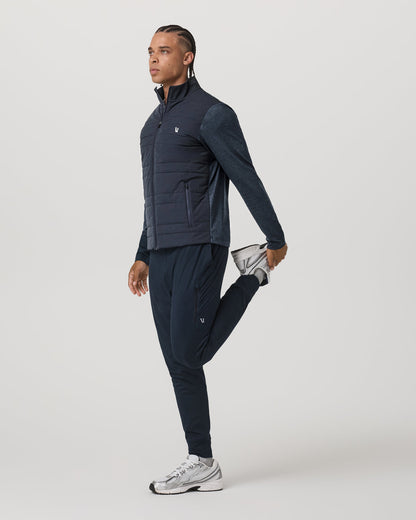 Sunday Insulated Hybrid Jacket Men's Ink Heather Jacket - Vuori