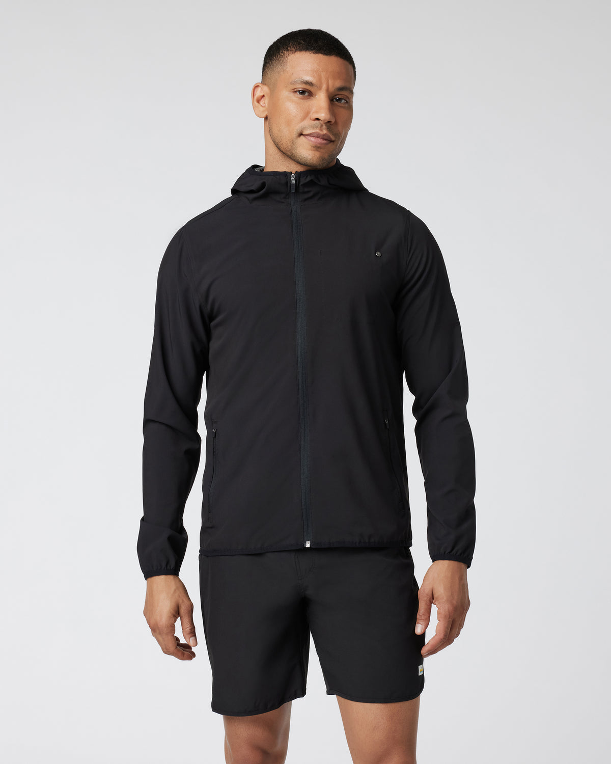Outdoor Trainer Shell Men's Black Trainer Jacket - Vuori