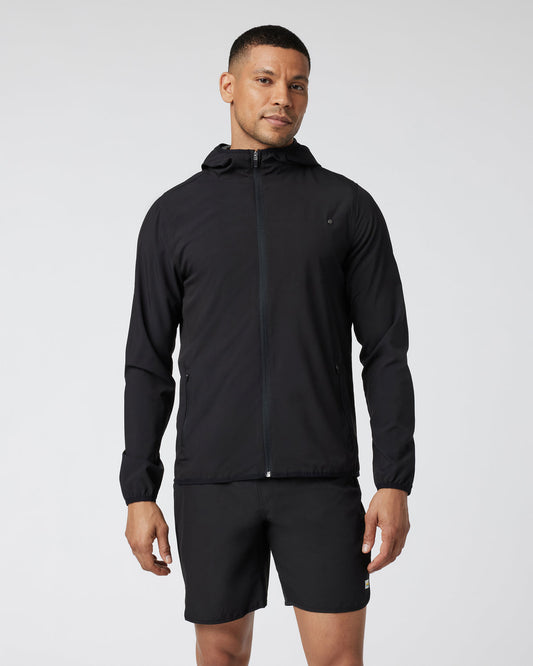 Outdoor Trainer Shell Men's Black Trainer Jacket - Vuori