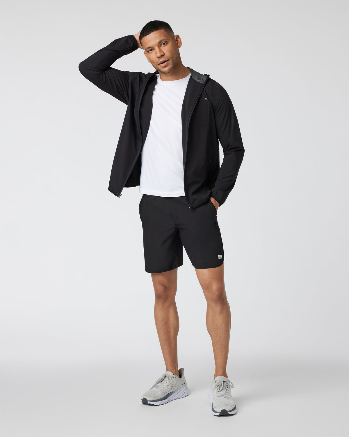Outdoor Trainer Shell Men's Black Trainer Jacket - Vuori