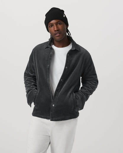Vuori Cord Jacket Men's Dark Pewter Corduroy Jacket - Vuori