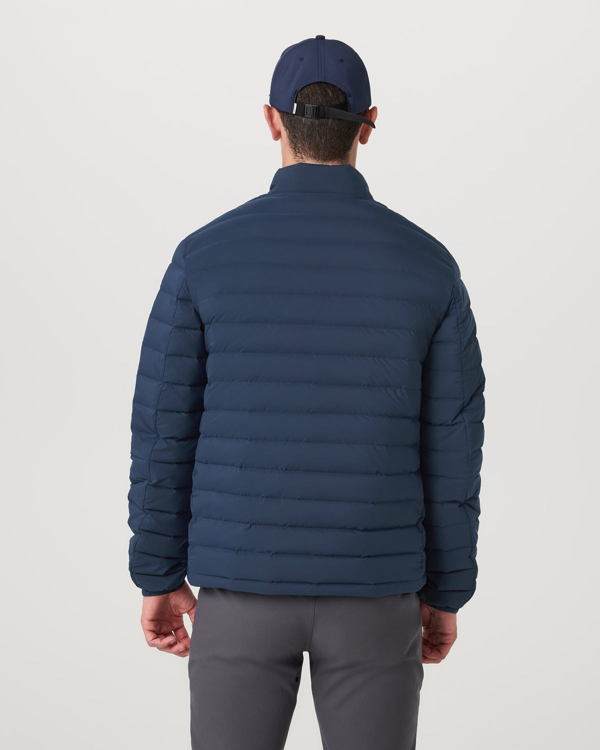 Men's Steadfast Insulated Full Zip Jacket Blue Coast - Vuori