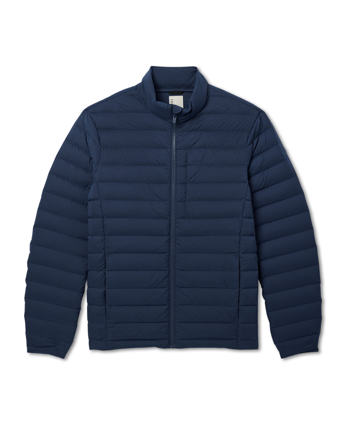 Men's Steadfast Insulated Full Zip Jacket Blue Coast - Vuori