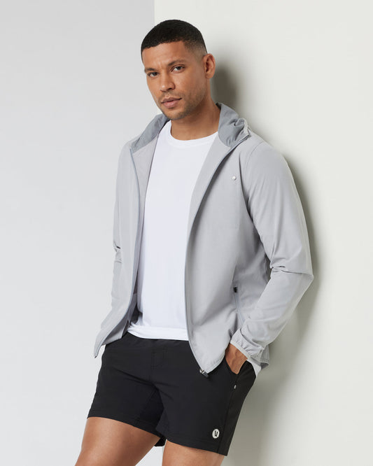 Outdoor Trainer Shell Platinum Linen Texture - Vuori