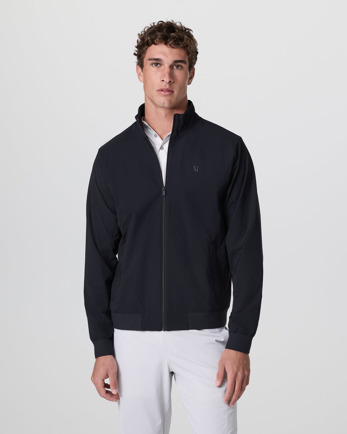 Fleet Jacket Men's Black Lightweight Jacket - Vuori