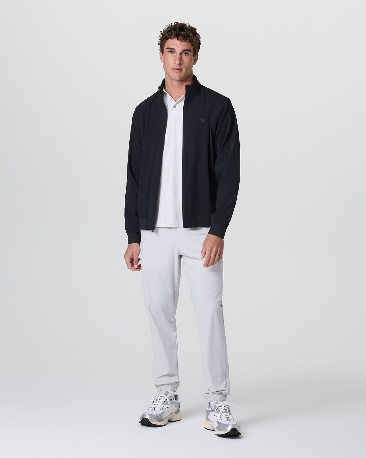 Fleet Jacket Men's Black Lightweight Jacket - Vuori