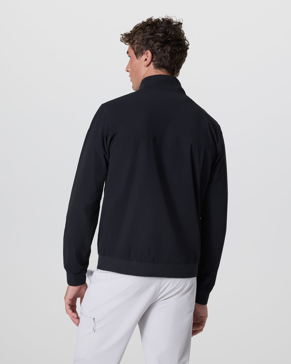 Fleet Jacket Men's Black Lightweight Jacket - Vuori