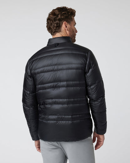 Coordinate Down Jacket Men's Black Insulated Jacket - Vuori