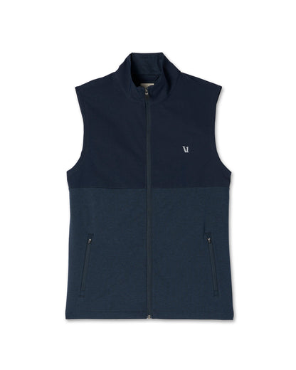 Sunday Element Vest Men's Ink Heather Vest - Vuori