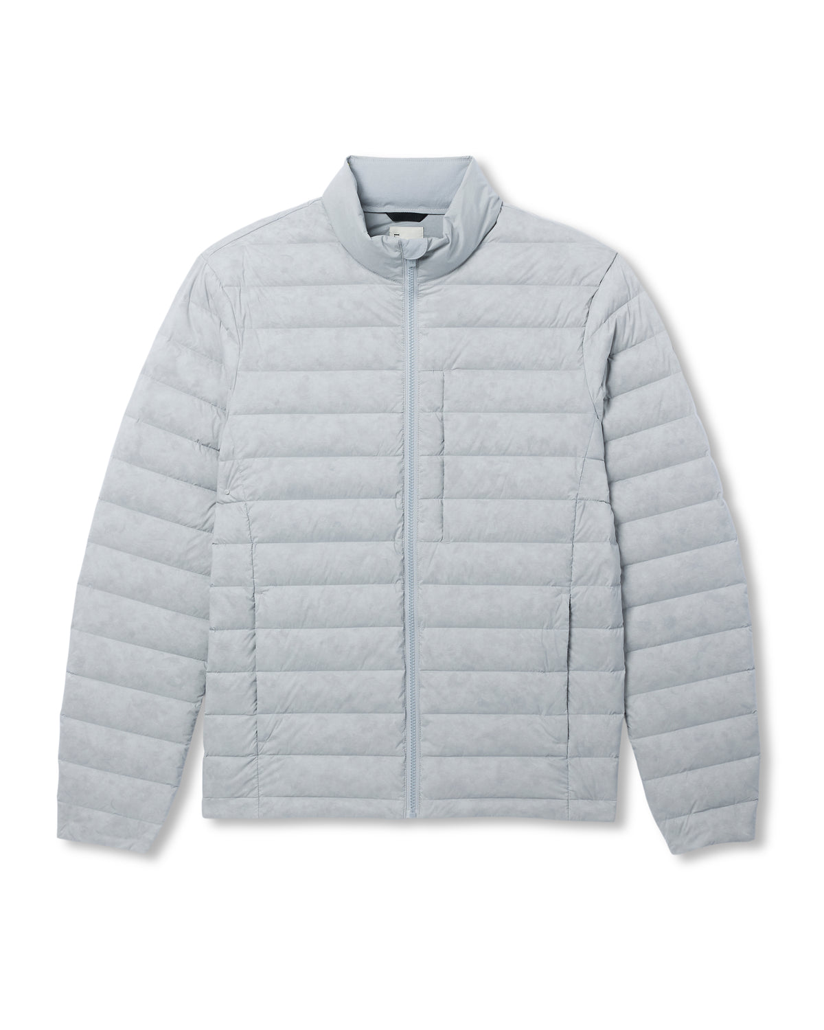 Steadfast Insulated Full Zip Jacket Men's Sea Fog Jacket - Vuori