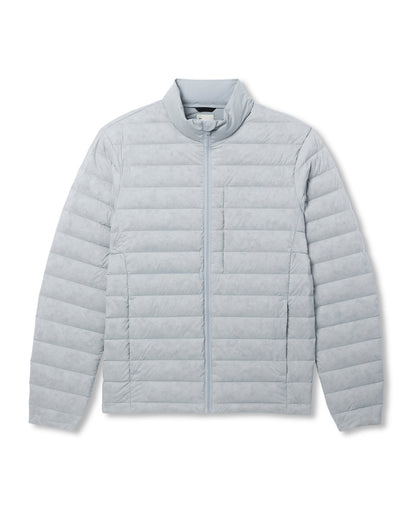 Steadfast Insulated Full Zip Jacket Men's Sea Fog Jacket - Vuori