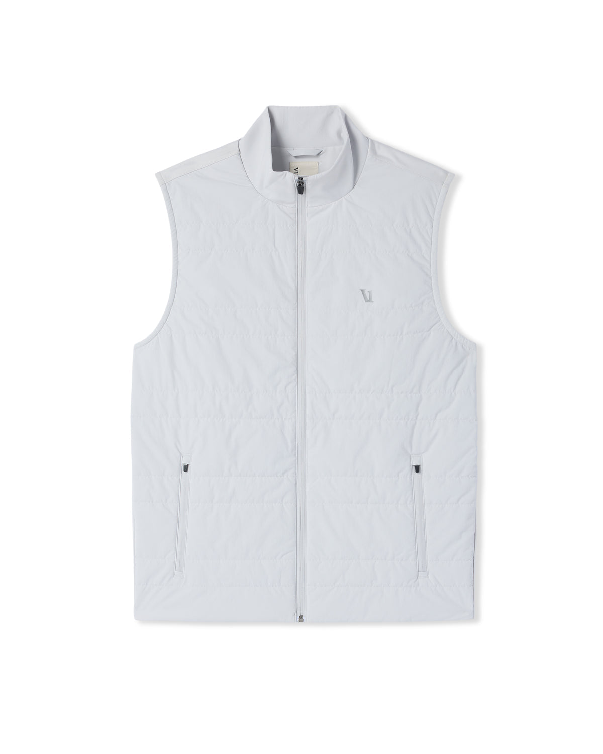 Sunday Insulated Hybrid Vest Frost Grey Training Vest - Vuori