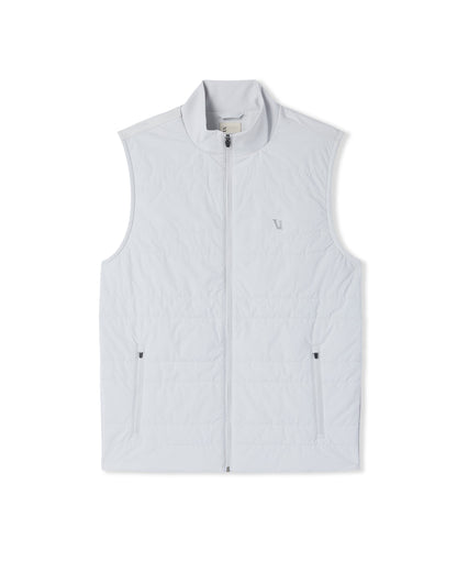 Sunday Insulated Hybrid Vest Frost Grey Training Vest - Vuori