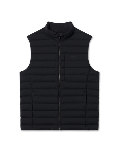 Steadfast Insulated Vest Men's Black Down Vest - Vuori