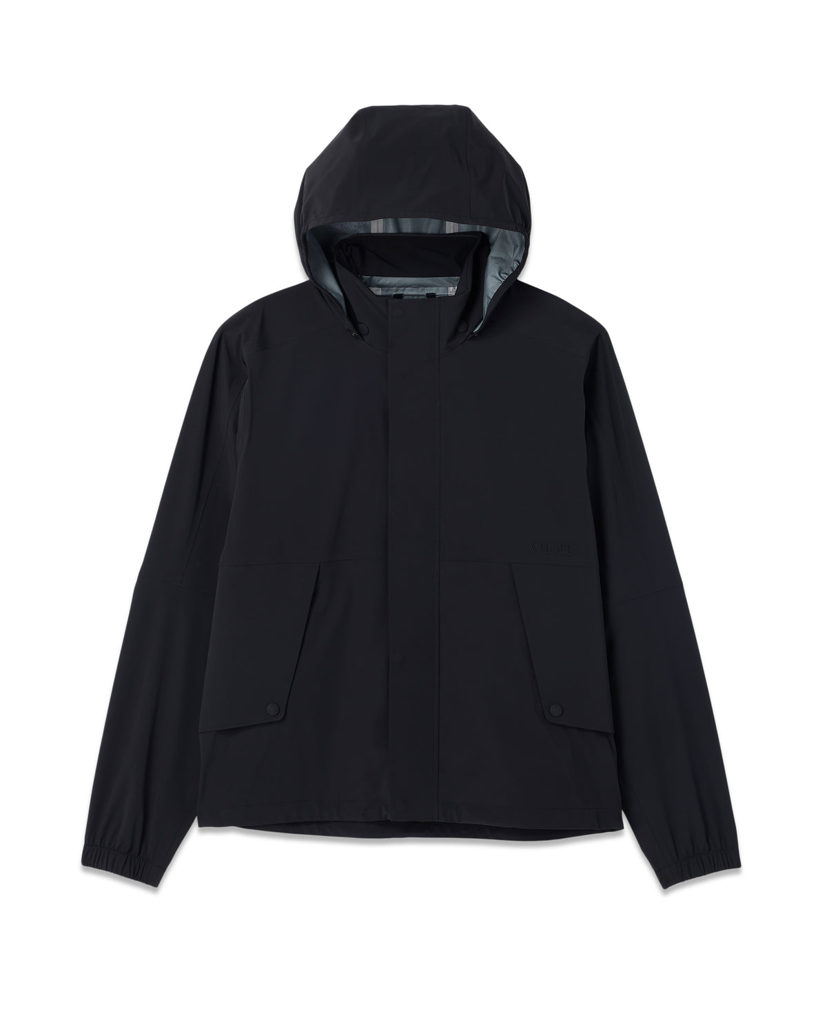 Stormbreak Jacket Black Lightweight Waterproof Jacket - Vuori
