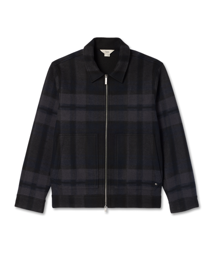 Ballard Jacket Men's Ink Fleece Jacket - Vuori