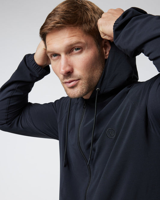 Elevate Kore Jacket Men's Black Athletic Jacket - Vuori