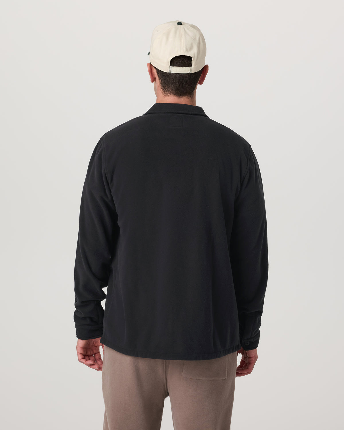 Aspen Shirt Jacket Black - Vuori