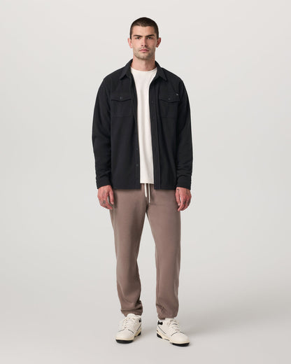 Aspen Shirt Jacket Black - Vuori