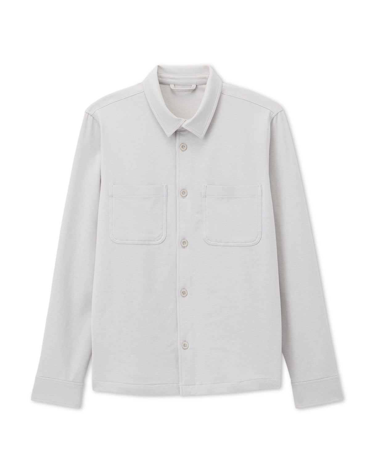 Coronado Shirt Jacket Salt Heather - Vuori