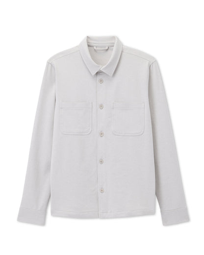 Coronado Shirt Jacket Salt Heather - Vuori