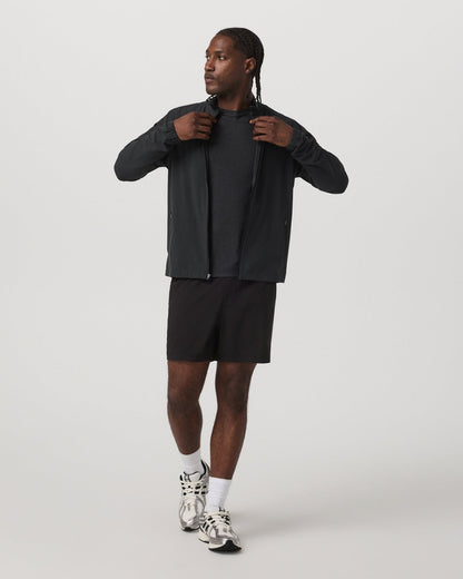 Venture Track Jacket Men's Black Track Jacket - Vuori