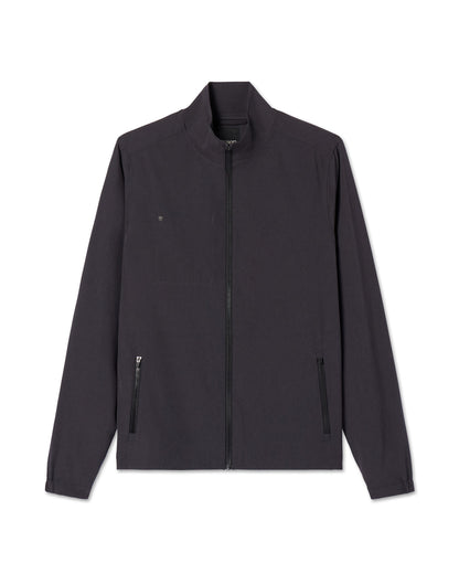 Venture Track Jacket Men's Black Track Jacket - Vuori