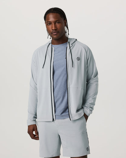Elevate Kore Jacket Men's Sea Fog Fitness Jacket - Vuori