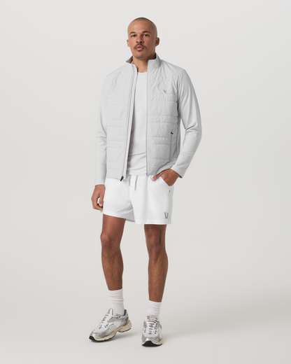 Sunday Insulated Hybrid Jacket Men's Frost Grey Jacket - Vuori