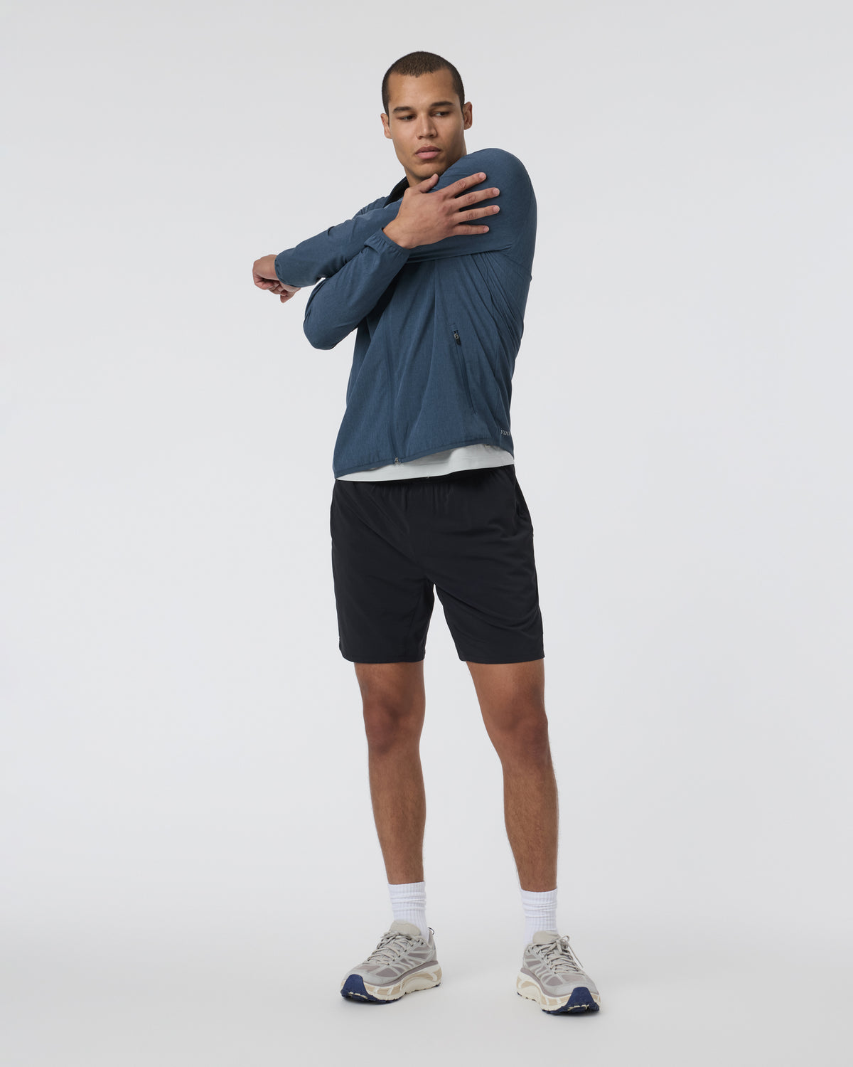 Outdoor Trainer Shell Pacific Linen Texture - Vuori