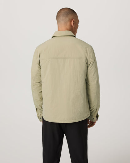 Nomad Insulated Shirt Jacket Men's Celery Seed Jacket - Vuori