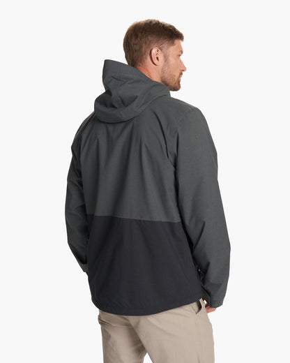 Oahu Rain Jacket Men's Shale Lightweight Jacket - Vuori