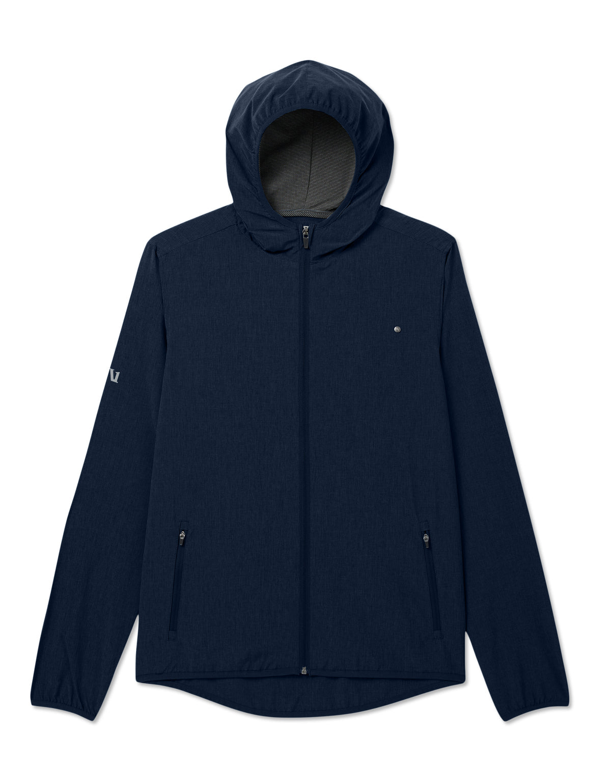 Outdoor Trainer Shell Men's Lightweight Full-Zip Ink Jacket - Vuori
