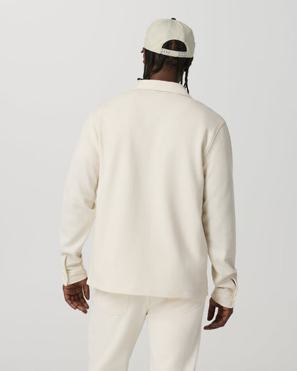 Waffle Shirt Jacket Versatile Men's Natural Shirt Jacket - Vuori