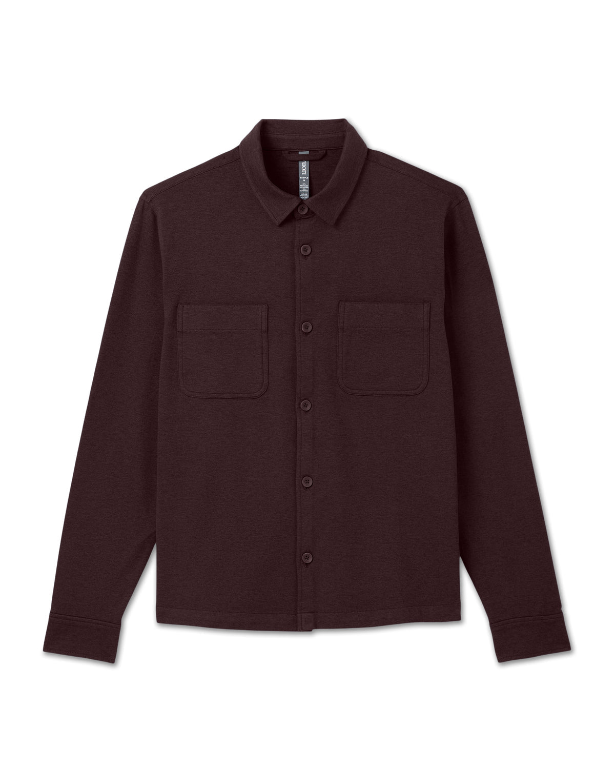 Coronado Shirt Jacket Men's Mahogany Heather Jacket - Vuori