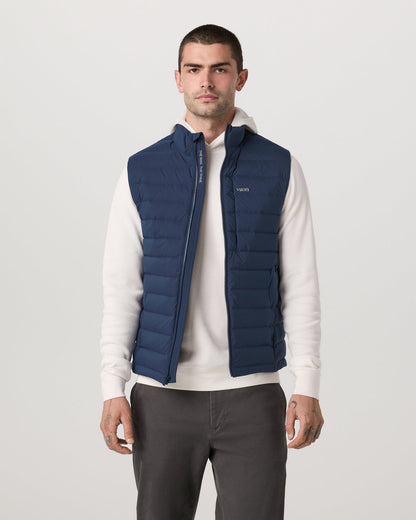 Steadfast Insulated Vest Men's Blue Coast Vest - Vuori