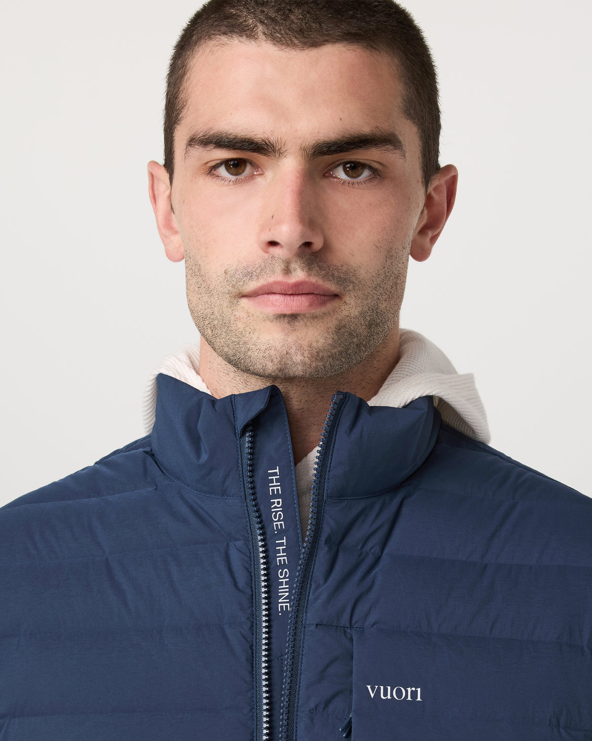 Steadfast Insulated Vest Men's Blue Coast Vest - Vuori