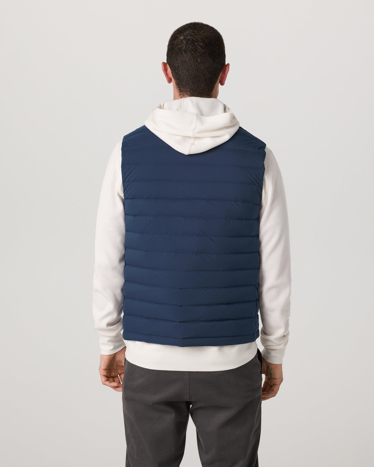 Steadfast Insulated Vest Men's Blue Coast Vest - Vuori