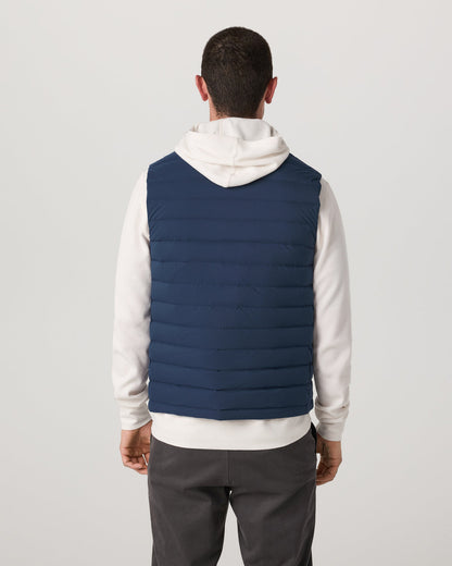 Steadfast Insulated Vest Men's Blue Coast Vest - Vuori