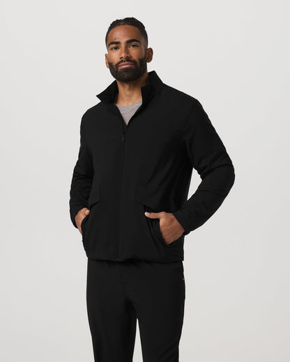 Octa Wind Shell Multi-Purpose Men's Black Jacket - Vuori