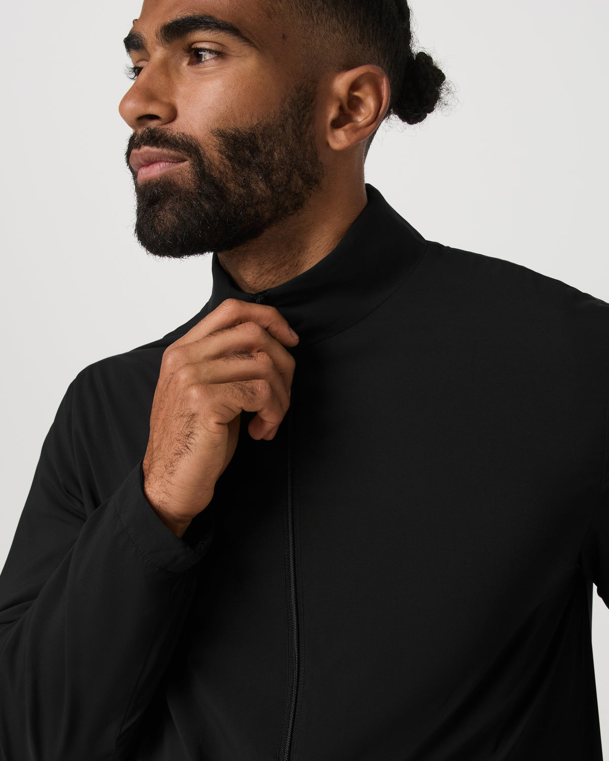 Octa Wind Shell Multi-Purpose Men's Black Jacket - Vuori