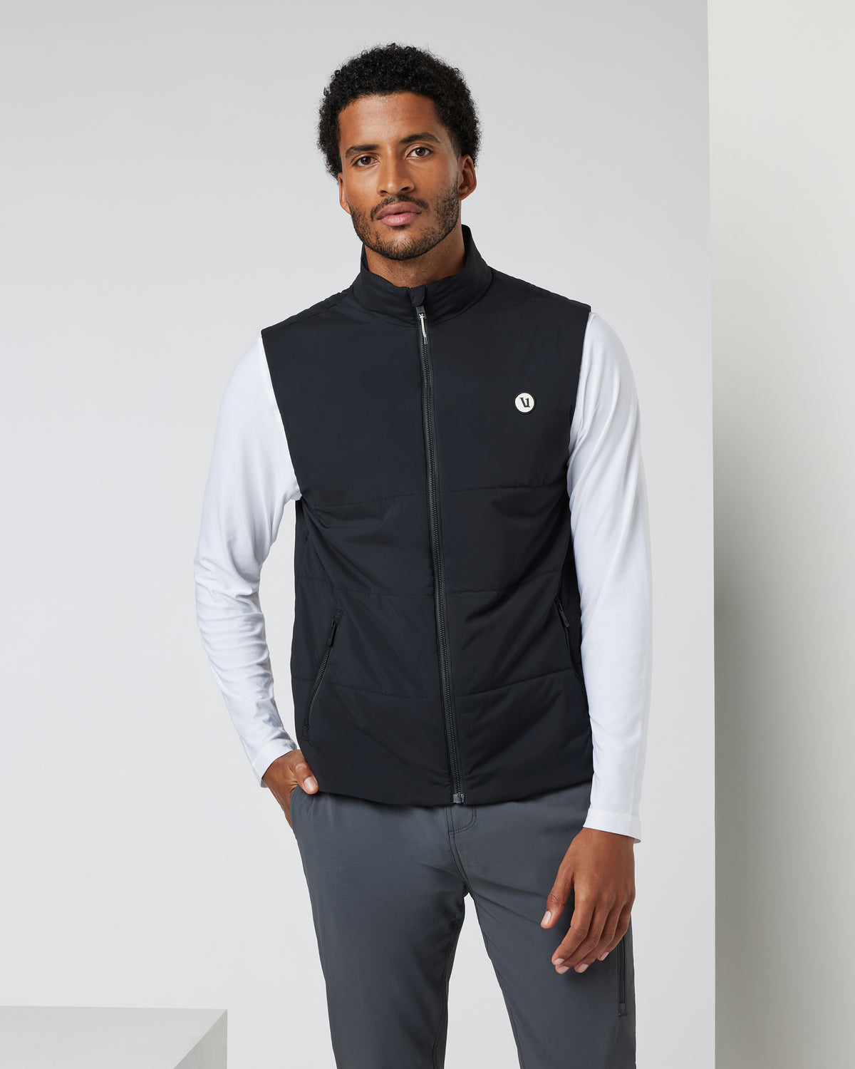 Echo Insulated Vest 2.0 Men's Black Vest - Vuori