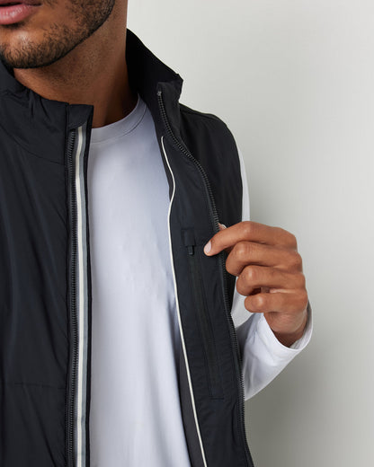 Echo Insulated Vest 2.0 Men's Black Vest - Vuori
