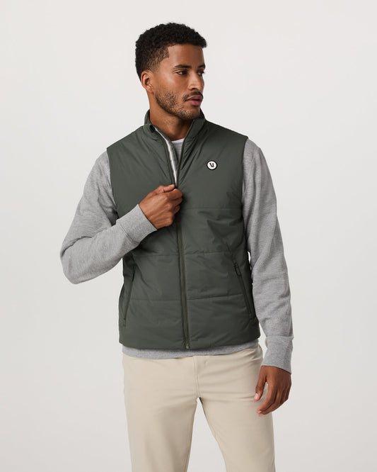 Echo Insulated Vest 2.0 Men's River Rock Vest - Vuori