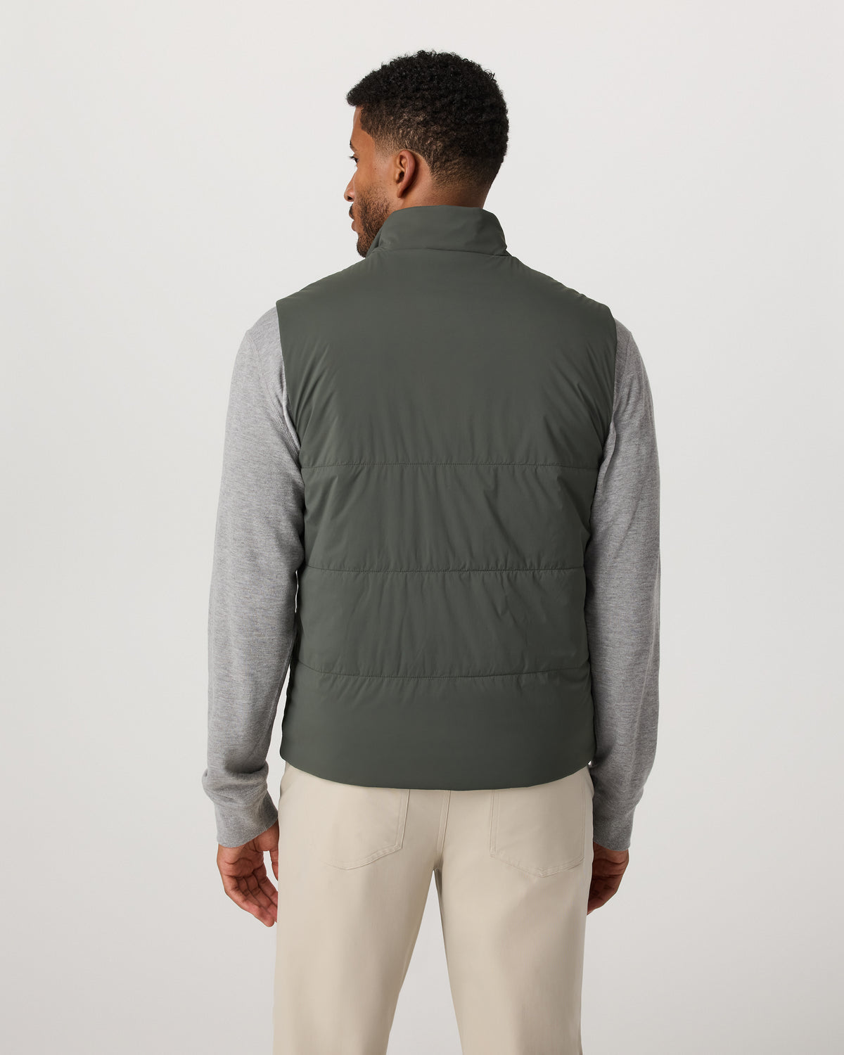 Echo Insulated Vest 2.0 Men's River Rock Vest - Vuori