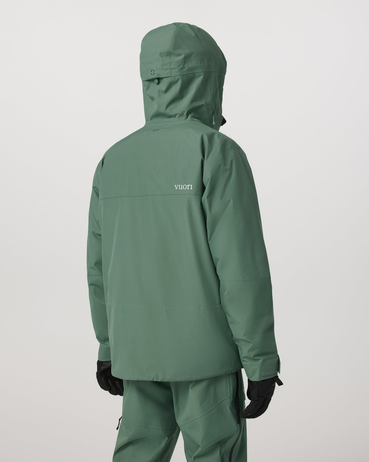 Taika Snow Shell Men's Sea Pine Ski/Board Jacket - Vuori