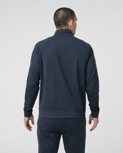 Coronado Novelty Full Zip Men's Midnight Jacket - Vuori