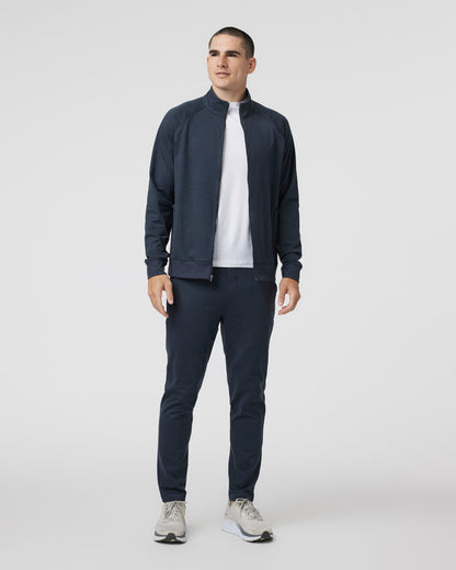 Coronado Novelty Full Zip Men's Midnight Jacket - Vuori