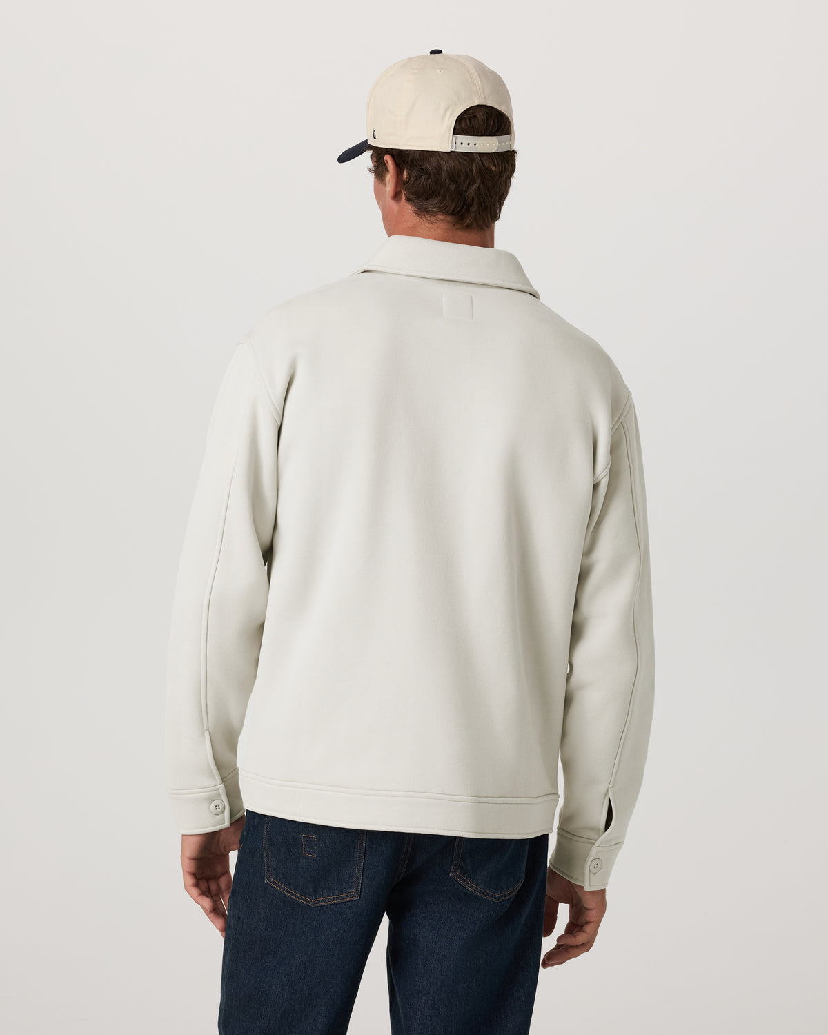 Seaside Shirt Jacket Men's Salt Lifestyle Jacket - Vuori